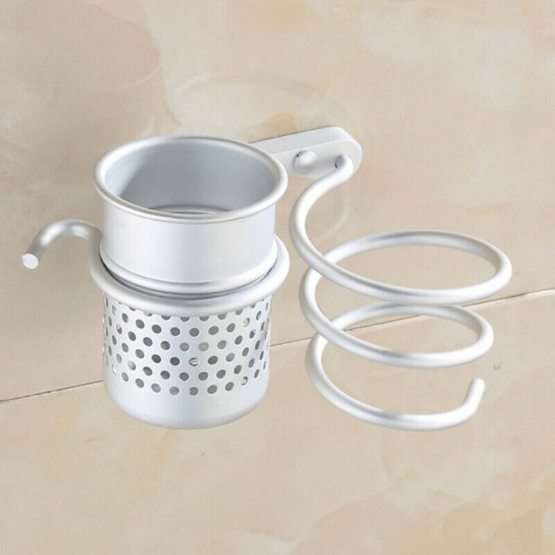 Wall Mounted Hair Dryer Straightener Holder Rack Stand Storage Holder Ba IJL