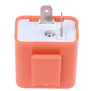 2-Pin Motorcycle Speed Adjustable LED Turn Signal Indicator Flasher Relay 12V Gn