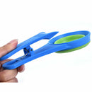 1Pc Collapsible Pet Scoop Silicone Measuring Cups Sealing Clip 2 in 1 ScoopB Nw