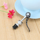 Aluminium Alloy Quick Release Bike Seat Post Clamp Seatpost Skewer black A