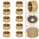 10x Propane Refill Adapter Gas Cylinder Tank Sealed Caps for Outdoor Camping