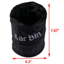 Car Trash Can Portable Garbage Bin Collapsible Waterproof Bag Rubbish Bin 3C