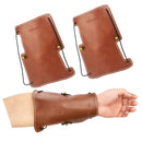 2pcs Cowhide Archery Armguard Forearm Protector Traditonal Bow Hunting