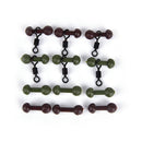 30PCS Carp fishing heli chod beads swivels rubber beads with quick change~swASE