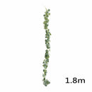 4X(Artificial Eucalyptus Garland Faux Silk Vine Handmade Leaves Greenery 1.A9N9)