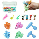 Silicone Kid Student Pencil Pen Writing Grip Posture Correction Finger  KPZ