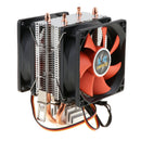 Dual-Tower High Performance CPU Cooling Fan Cooler with 3 Pin Wire, Desktop PC