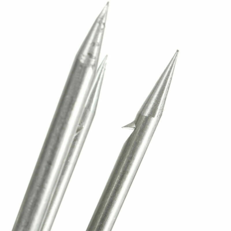 5-Prong Fishing Fish Frog Eel Salmon Barbed Stainless Spear Gig M8 Long Nut