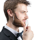 Men's Beard Combs Shaping Styling Template Comb Transparent for Hair Trim Bea BX