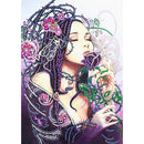 5D DIY Special Shaped Diamond Painting Girl Cross Stitch Mosaic Craft Kit