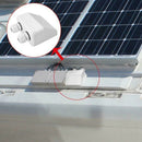 New Abs White Double Cable Entry Gland Mounting Bracket For Rv Solar Panel R7R1