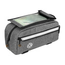 Waterproof Pannier Top Tube Bag Double Pouch Bicycle Cycling Organizer Saddle