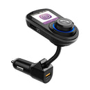 G45 Bluetooth Handsfree Car Kit FM Transmitter MP3 Player QC3.0 USB Charger
