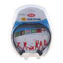Fasdga Helmets Headphones Sport MP3 Player Wireless FM TF Card Black