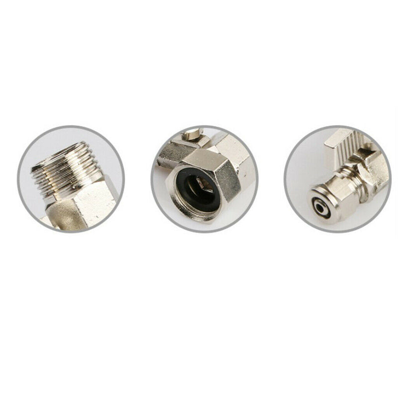 Home Water Connector Zinc Alloy Material Tee Connector of Water Purifier