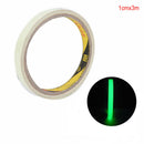 Reflective Stickers 1cm*300cm Outdoor Camping Safety Tools Luminous Night Ta 3C