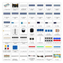 Starter Kit for Raspberry Pi Learn Electronics Programming,Solderless Breadboard