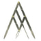 Reusable Eyebrow Tattoo Ruler Golden Ratio Permanent Symmetrical Calipe XEK