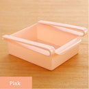 4pcs Organizer Storage Box Shelf Holder Rackslide Fridge Freezer Space Saver