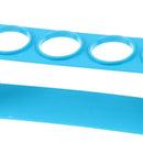 Plastic Test Tube Rack 4 Holes Holder Support Lab Test Tube Stand Shelf 29%!
