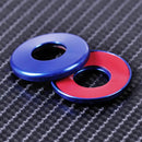 2x Door Lock Knob Pins Grommet Cover Trim fit for Mercedes Benz C Class W205 hf