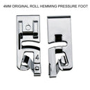 Narrow Rolled Hem Foot Sewing Machine Hemmer Presser Foot 3 Pcs Set Q5C6