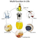 Oil Sprayer Stainless Steel Bottle Kitchen Cooking Tools Spra O3F1 Use Disp C8S6