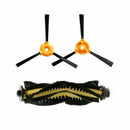 Roll Main Brush + Side Brush For Conga Excellence 990 Sweeper Accessories K F3Y2