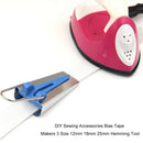 DIY Sewing Accessories Bias Tape Makers 3 Size 12mm 18mm 25mm Hemming Tool A