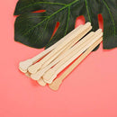 10Pcs Waxing Wax Wooden Disposable Bamboo Sticks Hair Removal Wax Stick