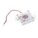 40mm Aluminum 2pin GPU VGAVideo Card Heatsink Cooler Cooling Fan HoleSize55mm %a