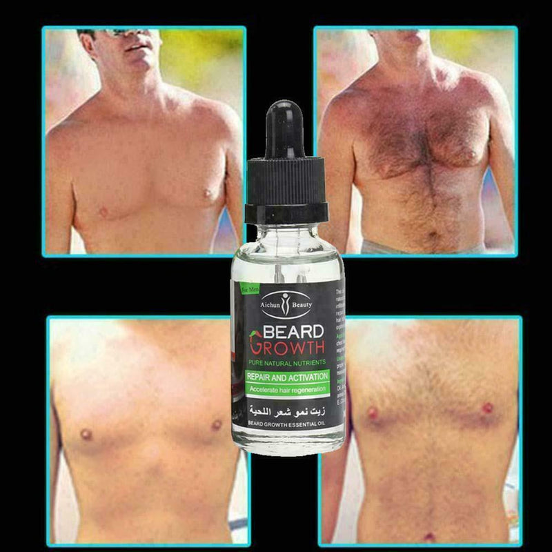 Men's Beard Growth Oil Eyelash Hair Growth Treatment Reliable Liquid WR Eye Y3C2