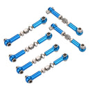 6 Pack Machined Metal Front Rear Adjustable RC Turnbuckles Pull Rod for 1/12 &