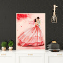 5D DIY Diamond Painting Wedding Couples Full Drill Embroidery Room Decor