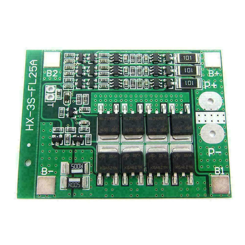 1PCS 12V 18650 Li-ion Lithium Battery 25A BMS PCB Protection Board Balance O7F1