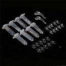 Sun Glasses Eyeglasses Optical Repair Tool Screwdriver Screws Kit Pad Nut N E1W0