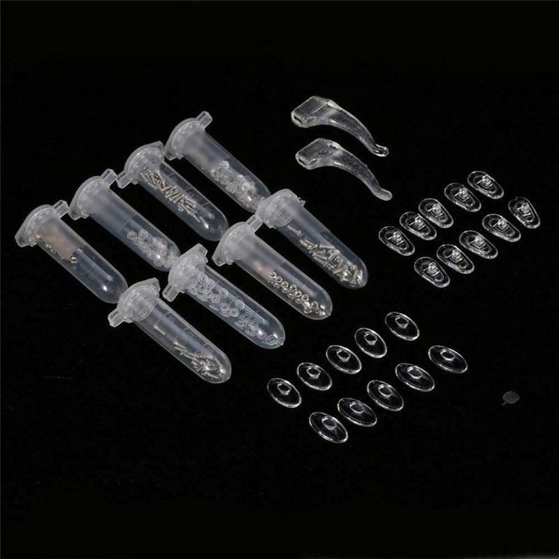 Sun Glasses Eyeglasses Optical Repair Tool Screwdriver Screws Kit Pad Nut N E1W0