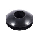 90pcs Black Rubber Grommet Electrical Cable Wire Gasket 1.5mm Groove K5D3
