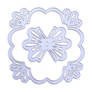 2pcs Flower Frame DIY Cutting Dies Stencils Scrapbook Embossing Album Cards SN9F