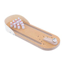 Indoor Mini Wooden Bowling Board Game