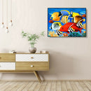 5D DIY Full Drill Diamond Painting Colorful Fish Cross Stitch Embroidery