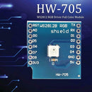 WS2812 RGB Driver Full Color Module Expansion Learning Board DIY Kit for D1 MINI