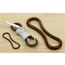 Cable Organizer Wire Winder Clip For Earphone Cord Holder Black-9.5cm