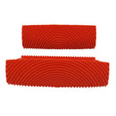 2pcs Rubber Imitation Wood Grain Wall Painting Decorative Roller Brushes