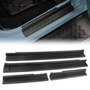 Front and Rear Entry Guards Door Entry Sill Plate Protectors for 2007-2016