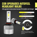 200W 9006 HB4 Hi/Lo Beam 20000LM LED Car Headlights Conversion Kit Bulbs 6000K