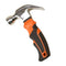2 Pcs Mini Replaceable Bright Polished Head Claw Hammer with a Straight Rubble