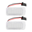 1 Pair LED License Number Plate Lights for Ford Focus Fiesta C-Max Mondeo