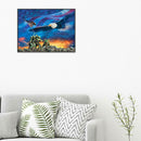 5D DIY Full Drill Diamond Painting Flying Eagle Cross Stitch Embroidery Kit