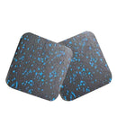 2 Pairs Treadmill Shock Absorbing Mat Non-Slip Rubber Home Fitness Floor Pad
